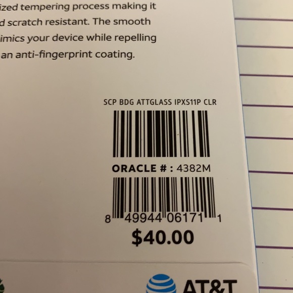 Brand new ATT tempered glass screen protector - Picture 4 of 4